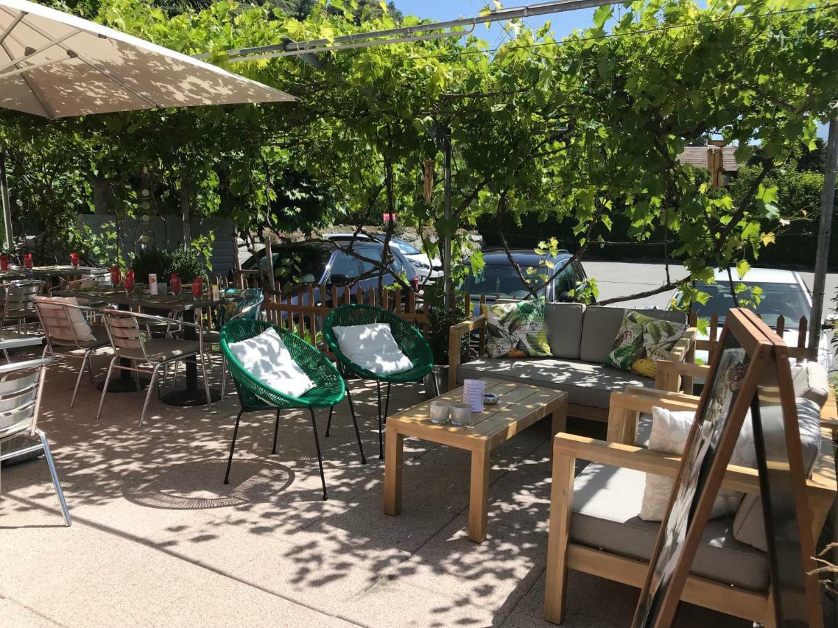 Relais Du Simplon Panzió Conthey Kültér fotó